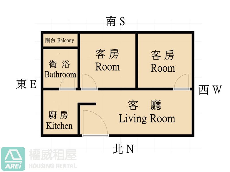 鳳山華鳳華悅景觀優質正兩房平車