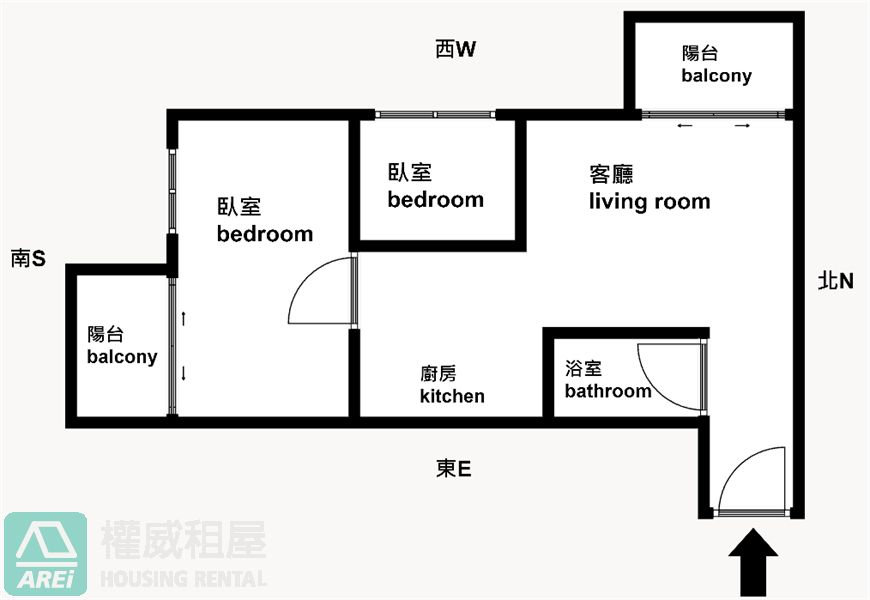 信義MRT大悅泳池日式和風兩房平車