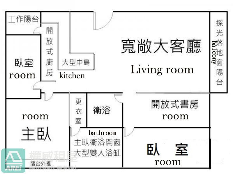 R15夢想館空屋精緻3+1房平車