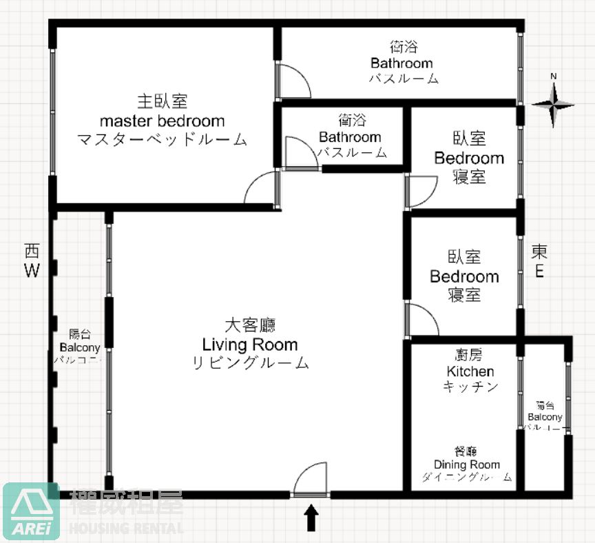 亞灣夢時代太普MOMA無限景觀精緻三房+平車