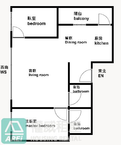 台積電京城樂活景觀4房改2房平車