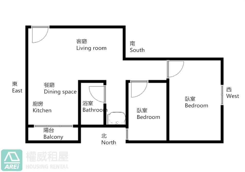 中央公園MRT文立苑精品溫馨2房