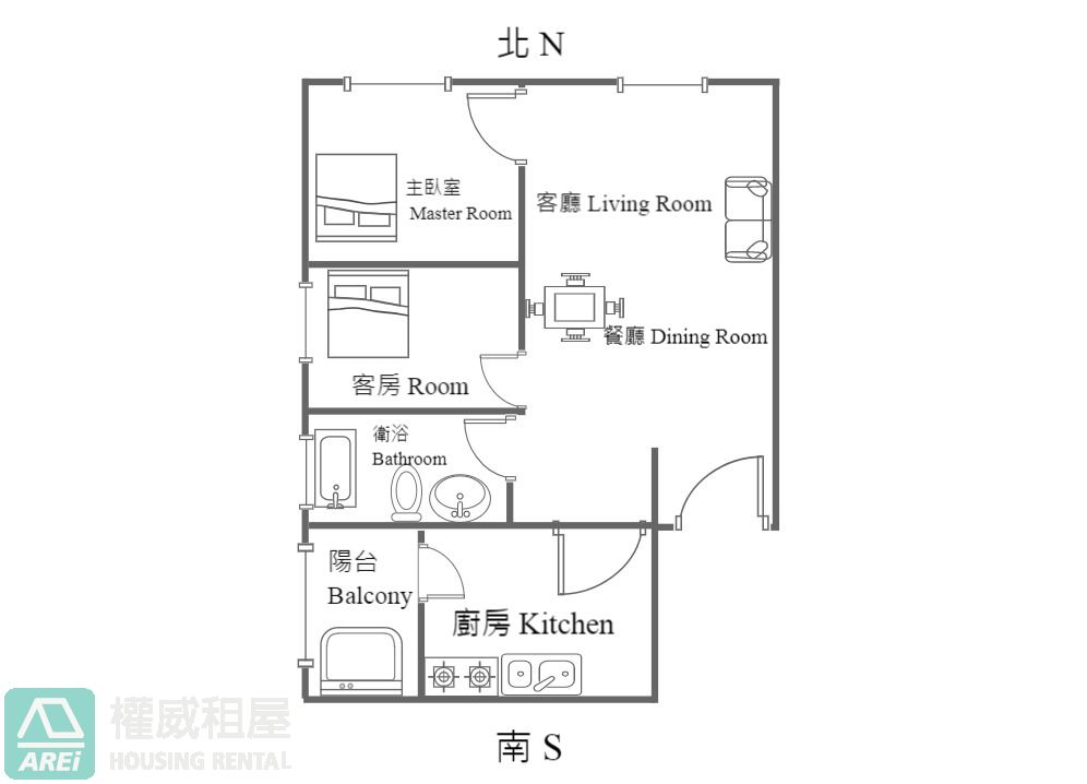 三多MRT光華商圈微笑時代精緻兩房平車