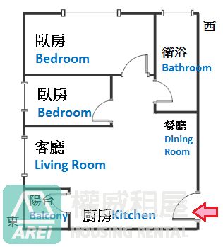 文化中心MRT仰德漾精緻舒適2房