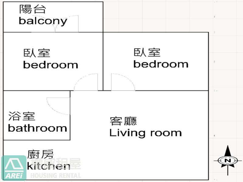 近果貿｜I世界 全新優質兩房平車J