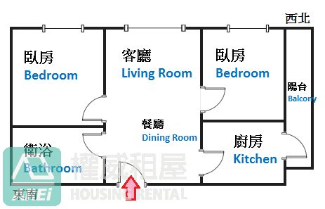 文化中心MRT逸文苑景觀舒適2房美美宅