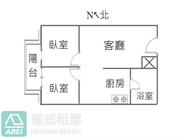 收納不再是問題｜郡都當代2房車位