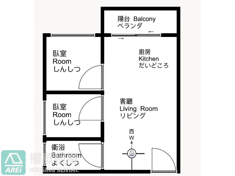 楠梓觀雲III雙面美景正兩房全新空屋+平車