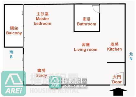 近信義國小大悅寵物友善宅二改一房可申請租屋補助