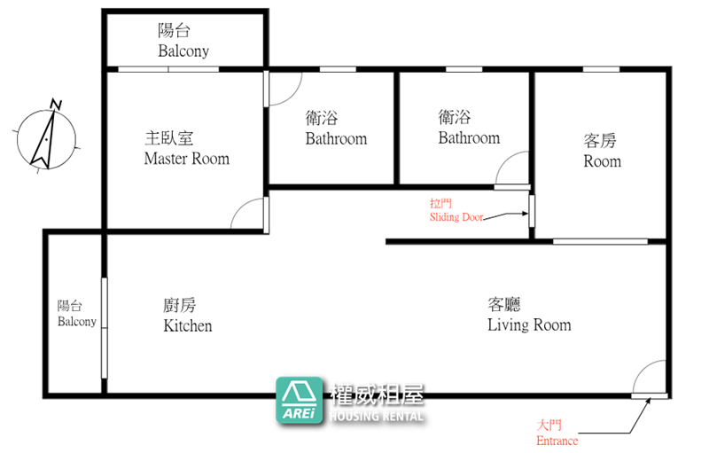 美麗島捷運匯成城韻美兩房車位可租屋輔助