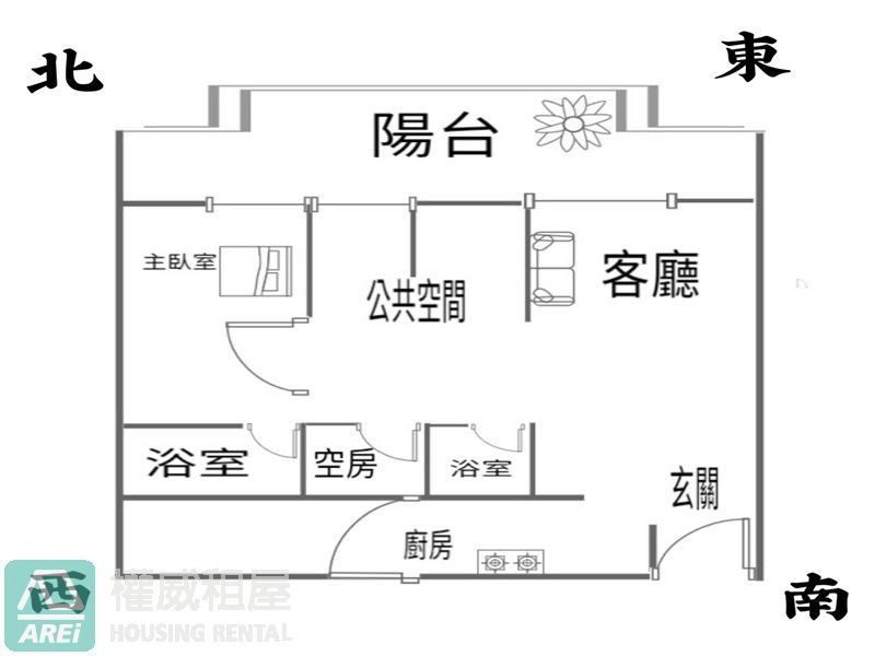 鳳山朵朵森雙捷兩房平車近黃埔公園