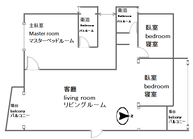 美麗島捷運威京皇族三房兩廳景觀豪邸