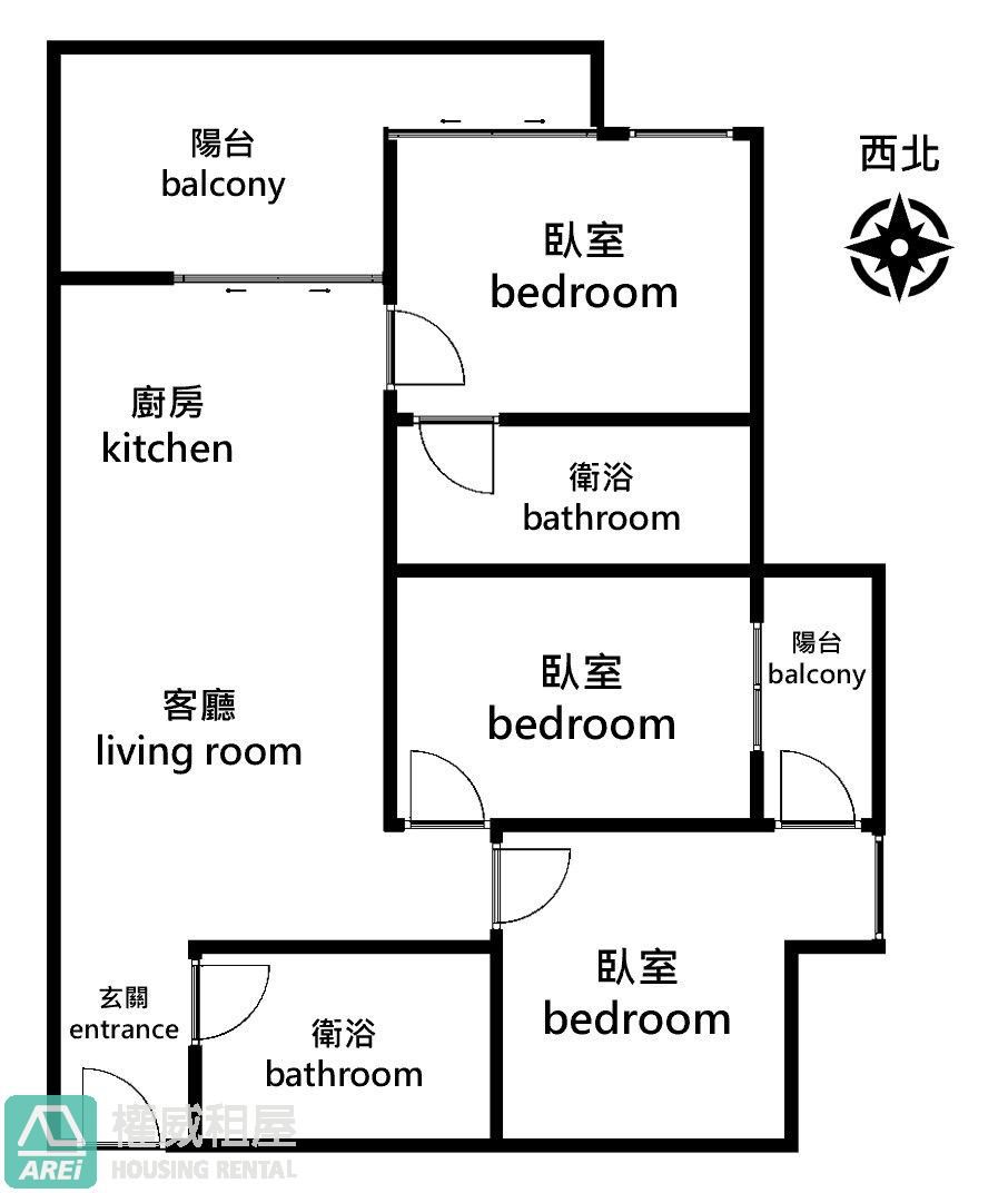 樹禾苑｜中都濕地｜全新樣品屋3房平車可租補