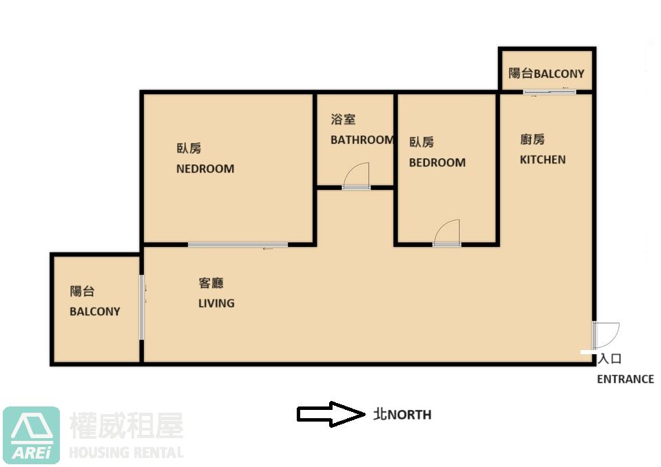 富邦大無疆精裝品味兩房平車