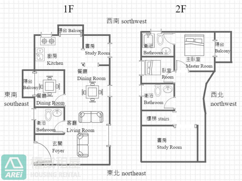 R14巨蛋商圈瑞豐世家日系絕美樓中樓平車