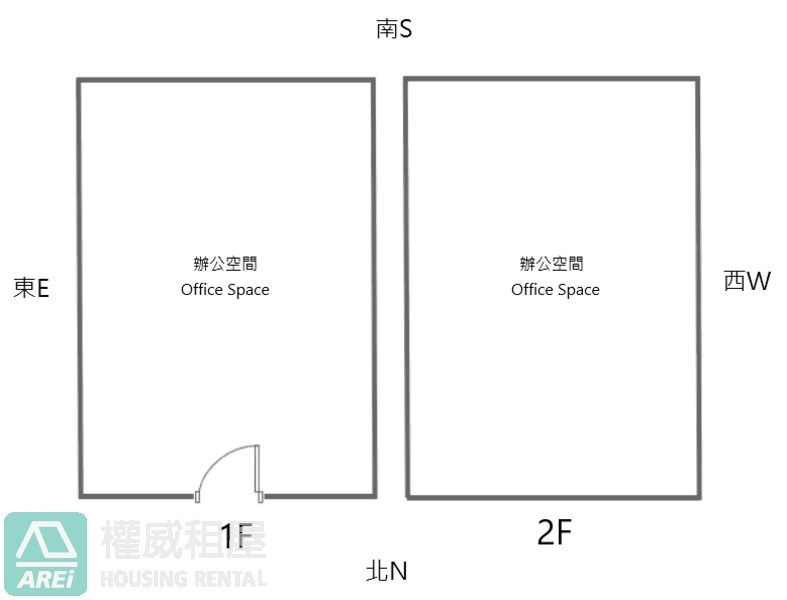 艾森豪投資廣場百坪大商辦1+2樓