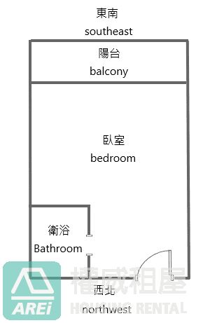 鹽埕採光溫馨電梯套房