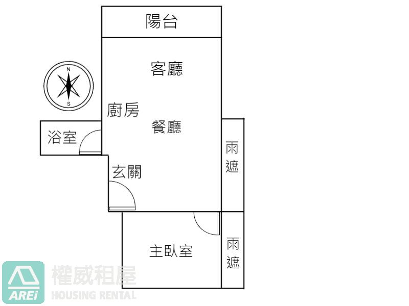 巨蛋MRT博愛香榭富麗3改1房平車