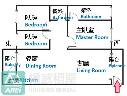 生態園區MRT裔勢代棒棒陽台進出正三房車位