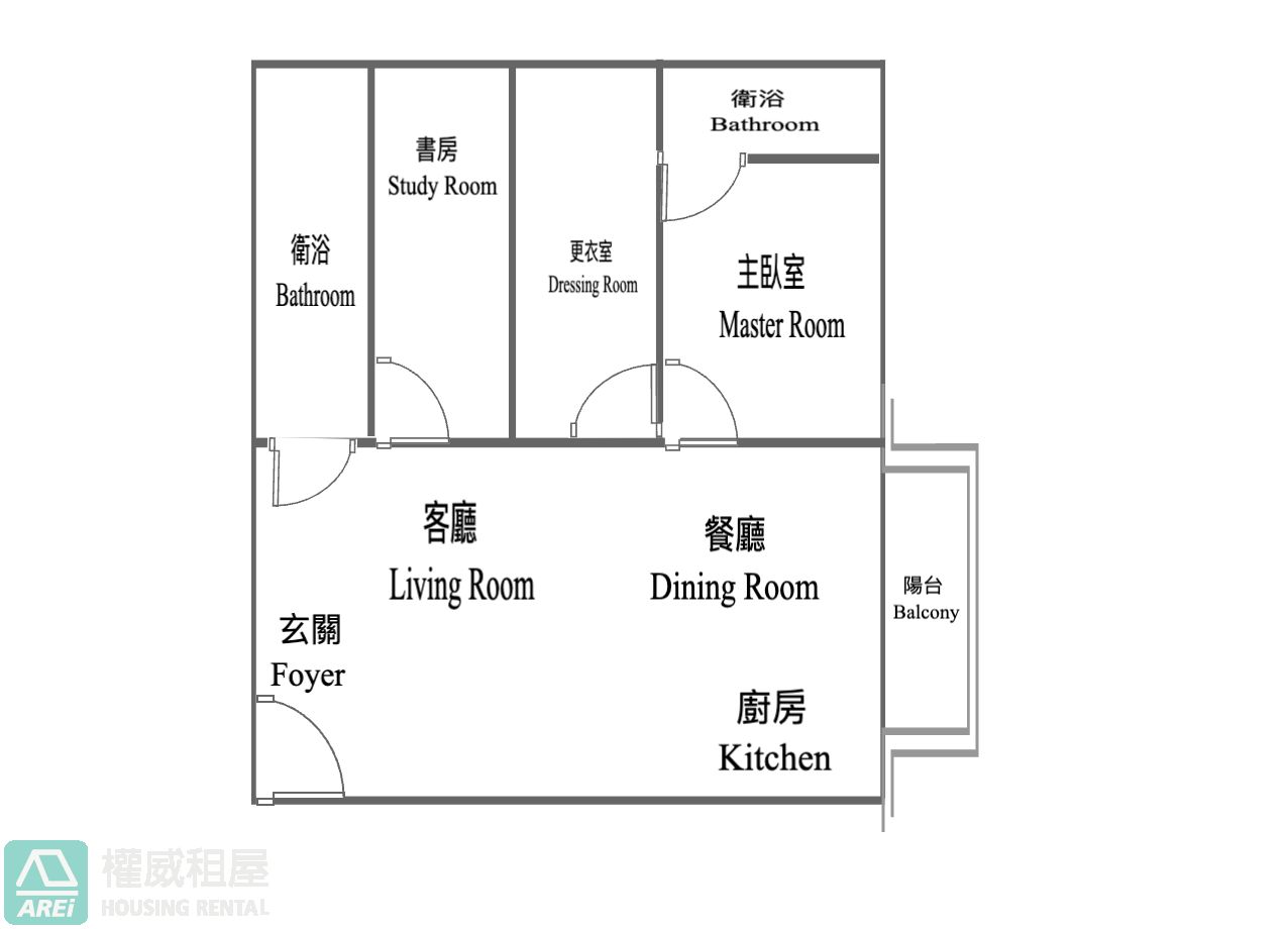 美麗島MRT質感三房雙捷運精品小宅美麗方