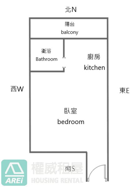 繽海質感精緻全新大套房