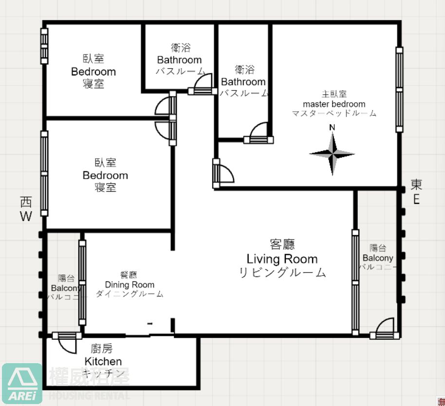 河堤社區京城世界古典木質鋼琴書香三房