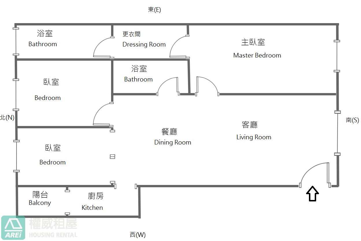 輕軌太普正三房平車空屋美術館