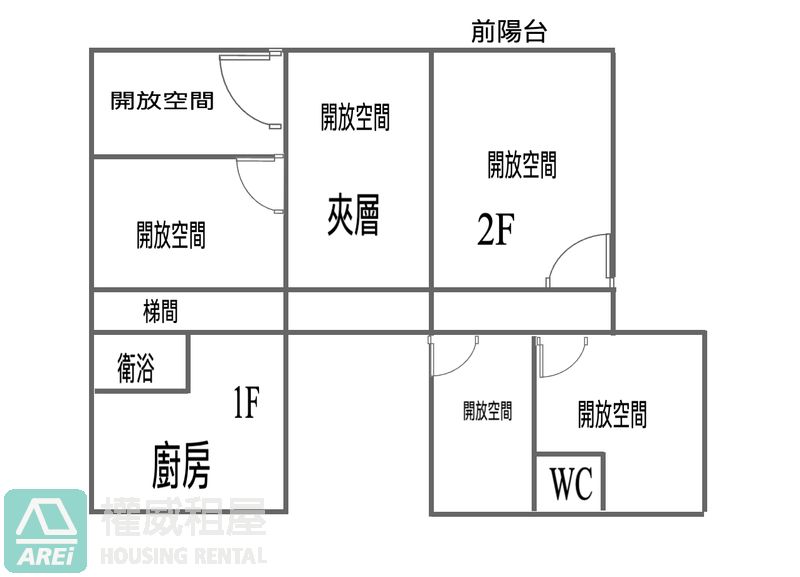 近世運f22透天3房空屋可租補可寵