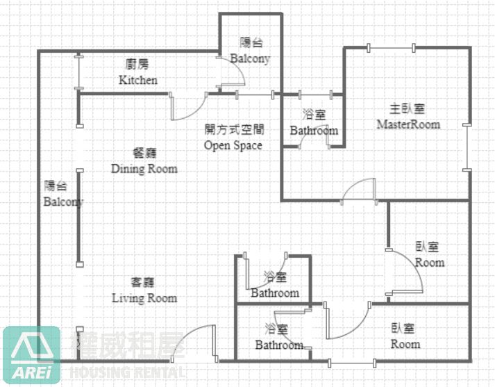 美術館龍騰全新3+1房雙平車含稅