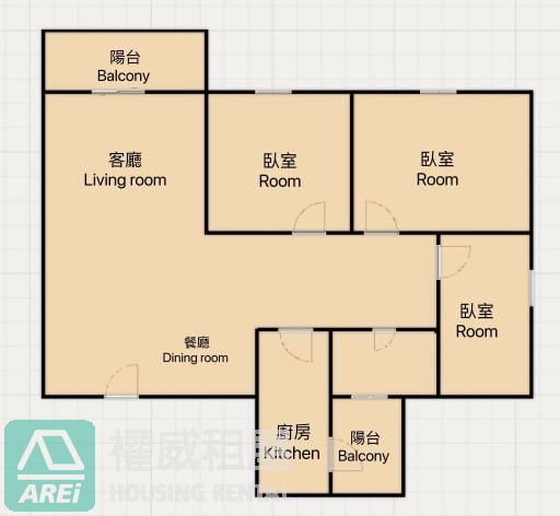 橋頭新市鎮音樂河三房平車可補家具租補