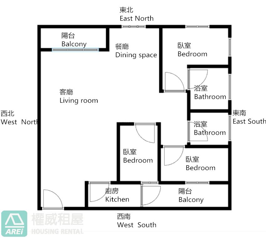 獅甲MRT欣灣時代高樓層3+1房平車