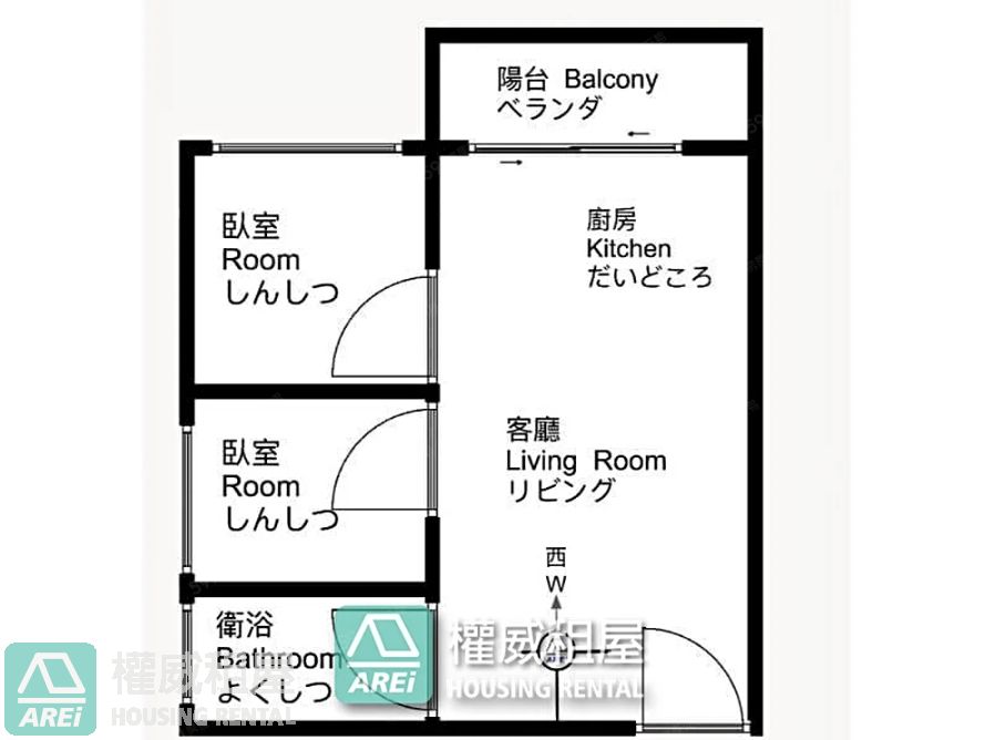 楠梓高大觀雲採光兩房平車