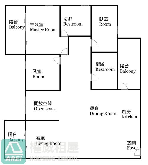 蓮池潭太普美術海完美海景3+1房平車