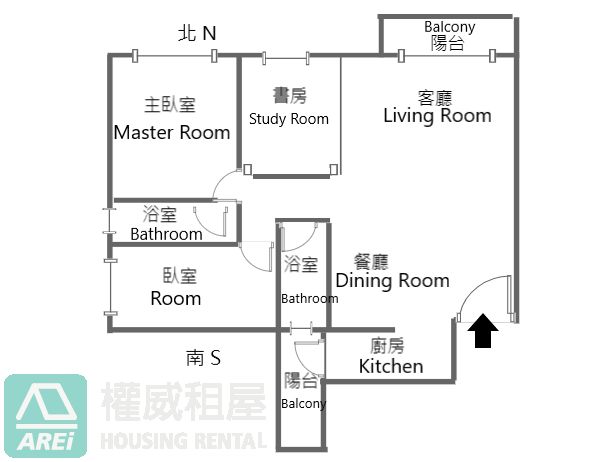 美術館LRT水山硯樓層3房平車