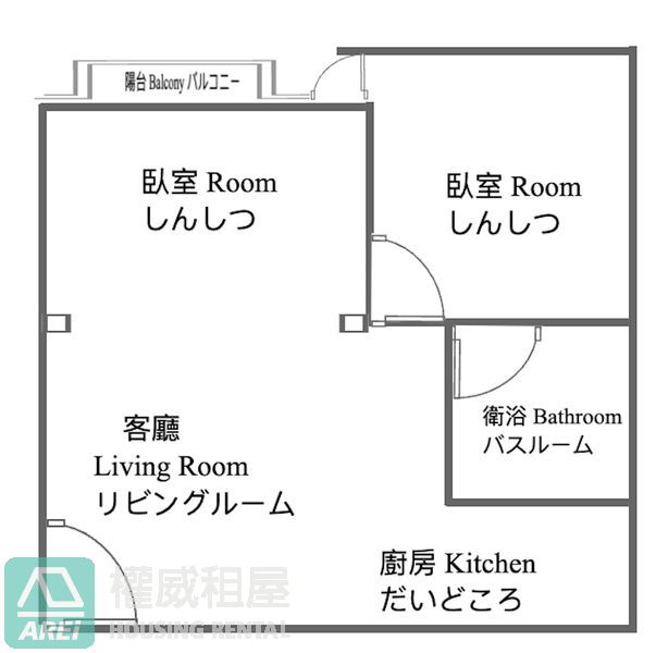 溫馨二房近捷運平車鋭揚巴洛克