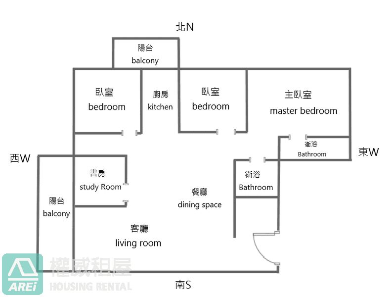 京城大苑精緻優質3+1房平車