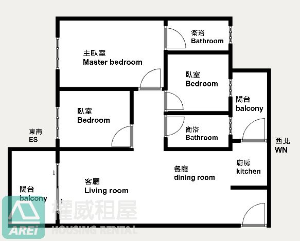 楠梓高科大晴川空屋3房平車可租補