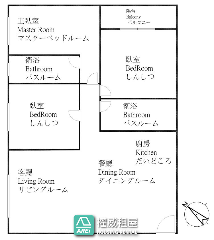 美術館｜美術森林｜三房空屋+車位