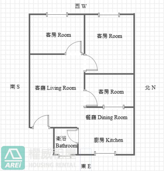 苓雅透天三房整層住家可租補