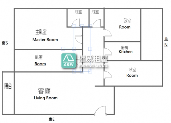 鼎宇美術園邸A棟綠意低樓層景觀明亮宅