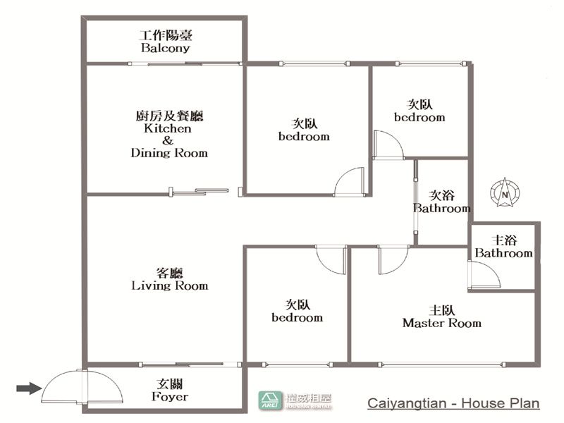 義享天地采揚天3+1房美妝屋平車