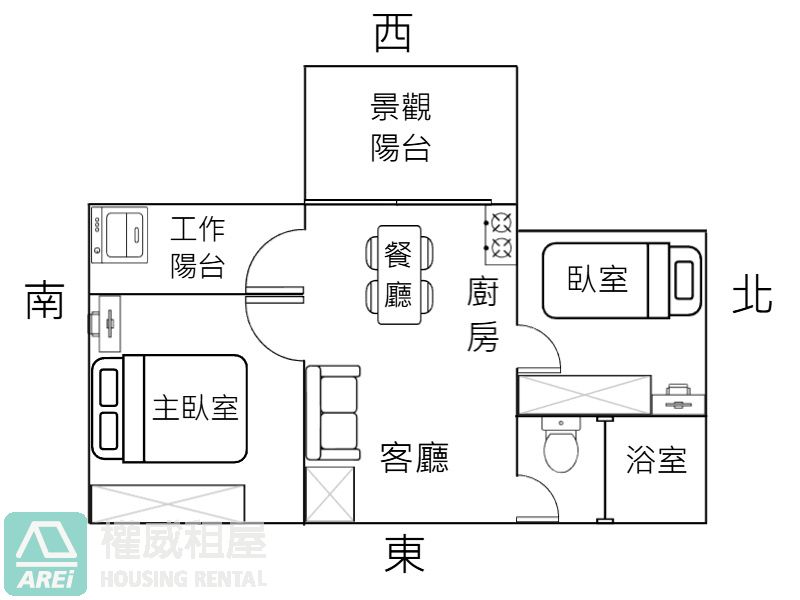 讓回家成為一種享受｜美樹大悅2房平車