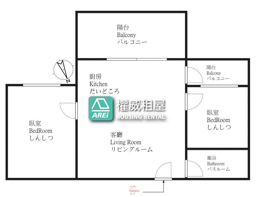 三多｜文化潤隆｜安居小築兩房平車