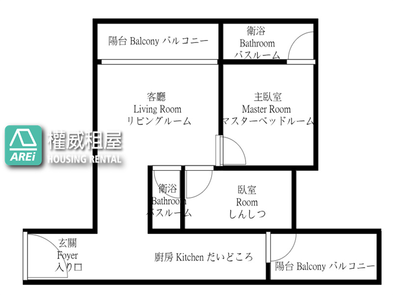 太普美術海美景大2房平車