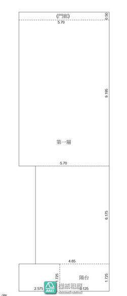 亞洲新灣三多商圈｜京城新世界｜5.7米面寬全新店面