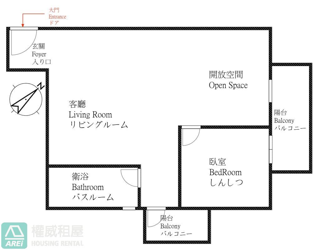 高醫商圈｜郡都當代｜高樓層景觀2房平移車位