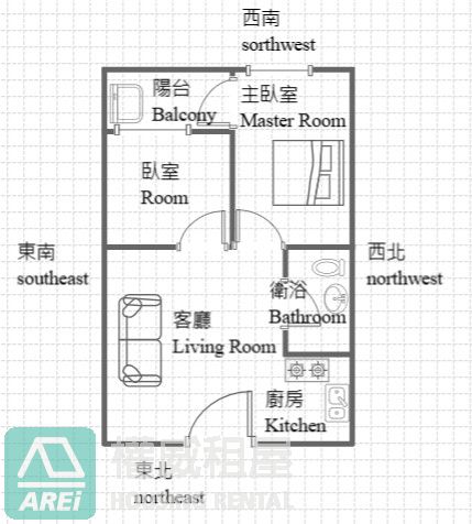 漢神巨蛋珈柏麗全新景觀日式2房