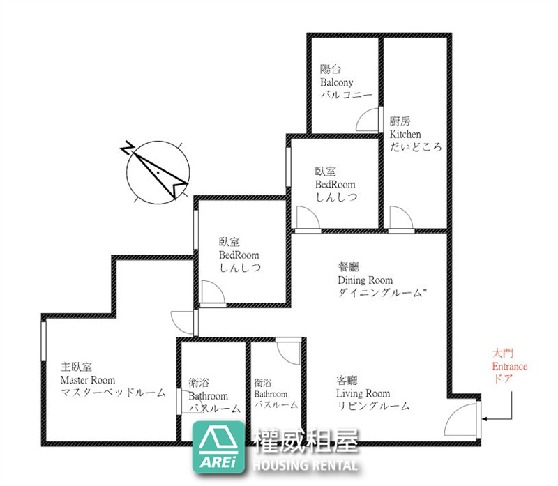 三多捷運｜京城新世界｜全新未住超美樣品屋三房平車