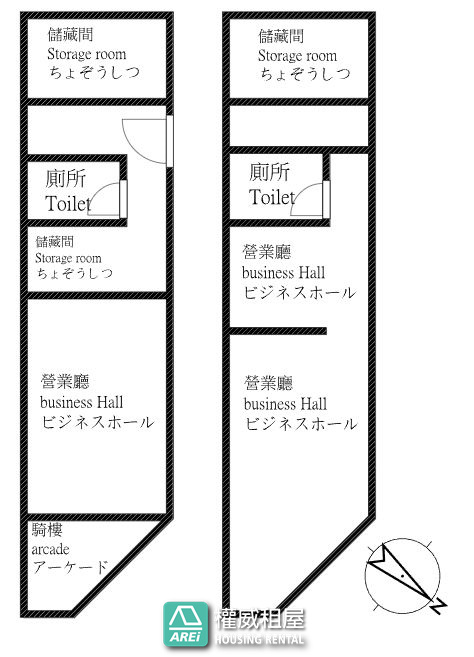 美麗島捷運站｜有人潮有市金店面 1+2樓 可分租