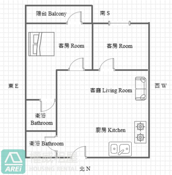 亞灣三多｜京城新世界輕豪宅兩房兩衛